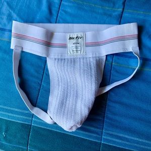White Jockstrap Medium